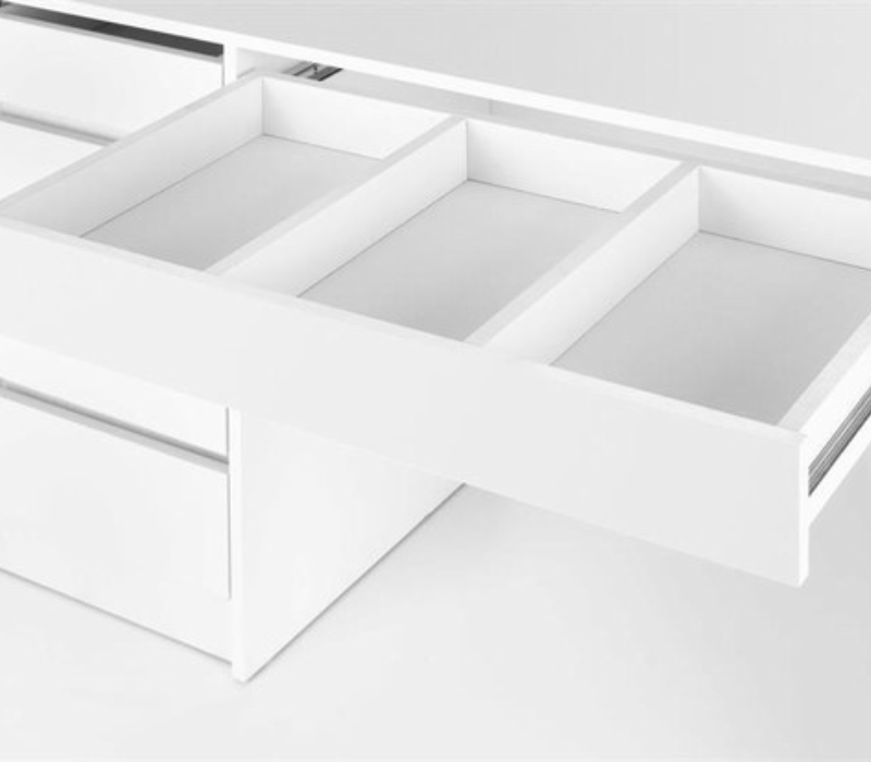Тоалетка HOLLYWOOD XL с LED осветление – дъб 4